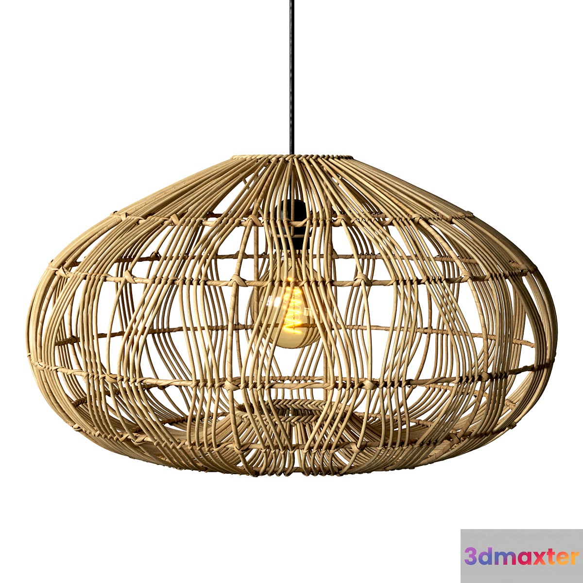 Wicker lamp Manila Yara