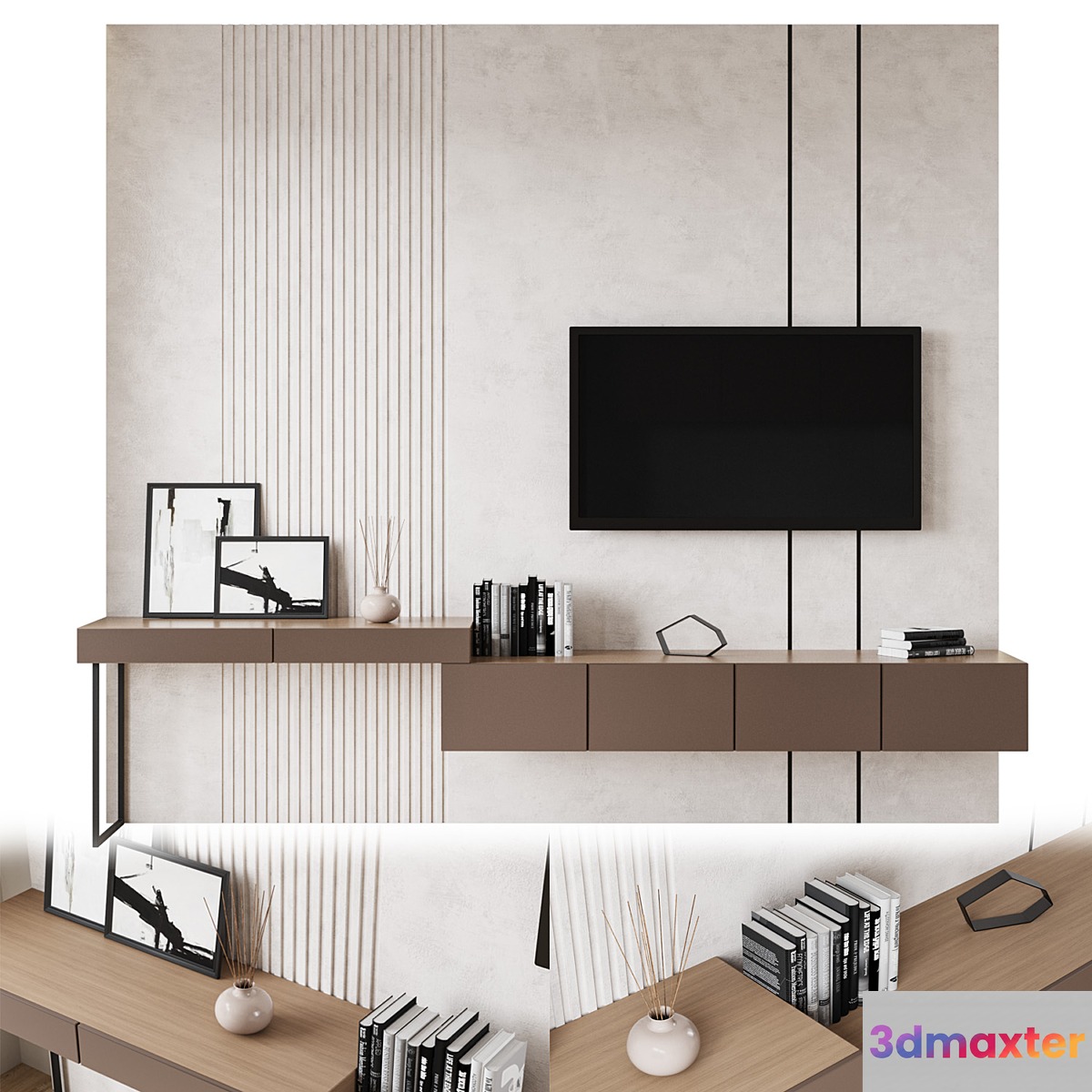TV zone 3D Max
