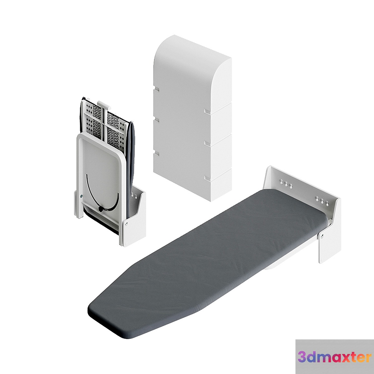 Foldable Wall Mounted Ironing Board 3D Max