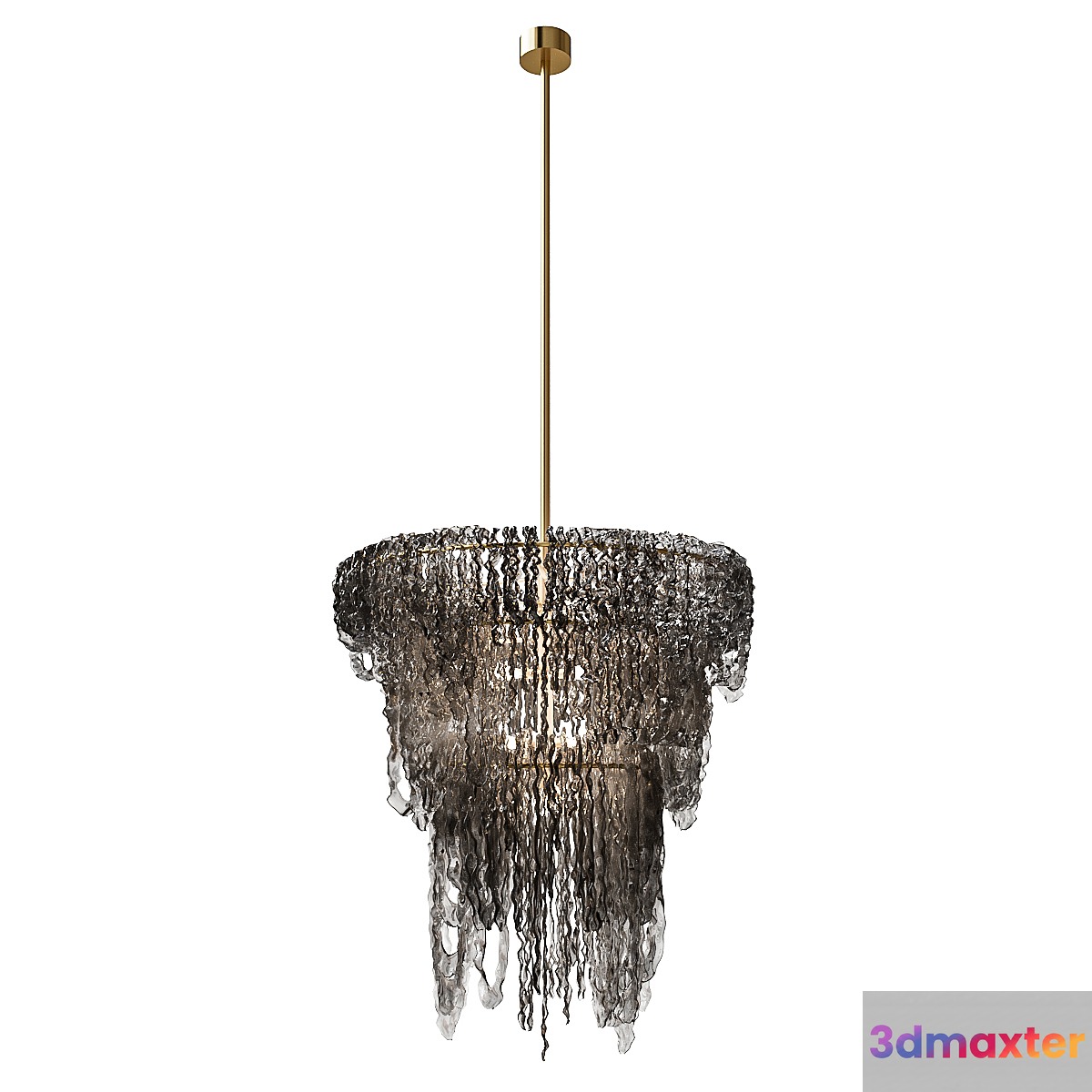 OM - (Official Model) Chandelier BLACK SPACE BIG - No.2 3D Max