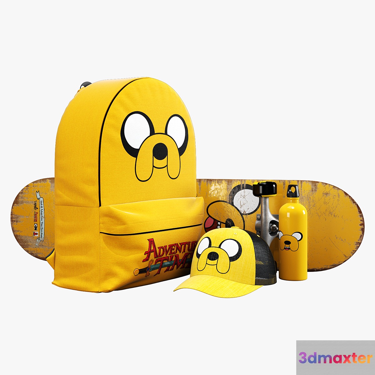 decorative set adventure time Jake 3D Max