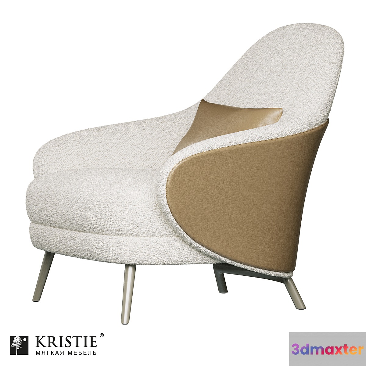 OM armchair KRISTIE mebel Hudson-19 3D Max