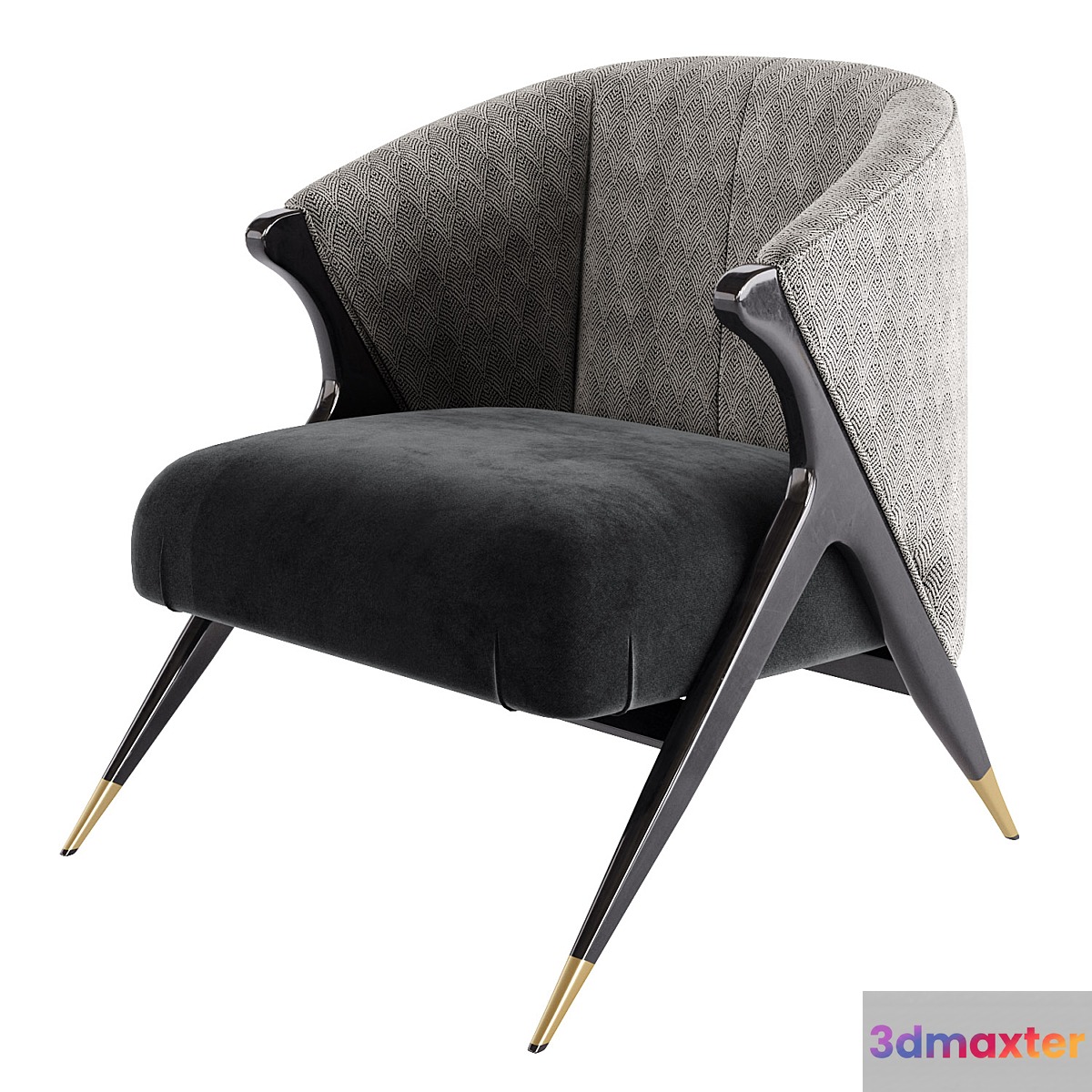 Trun Armchair 3D Max