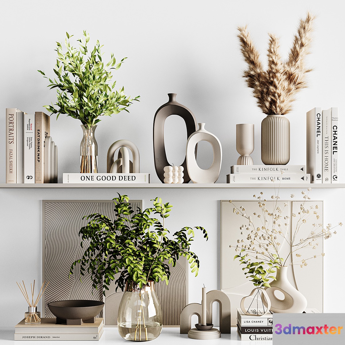 Decorative Set 012 - No.2 3D Max
