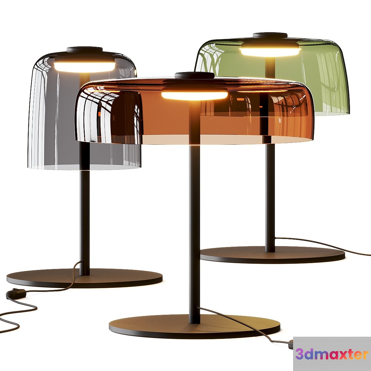 Leds C4 Levels Table Lamps - No.2 3D Max