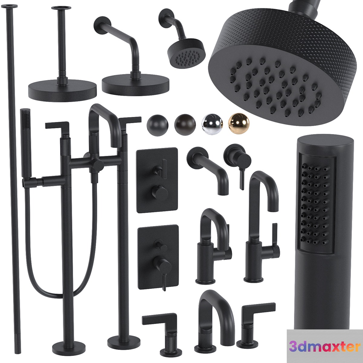Gessi Inciso faucet 1 faucet set - No.2 3D Max
