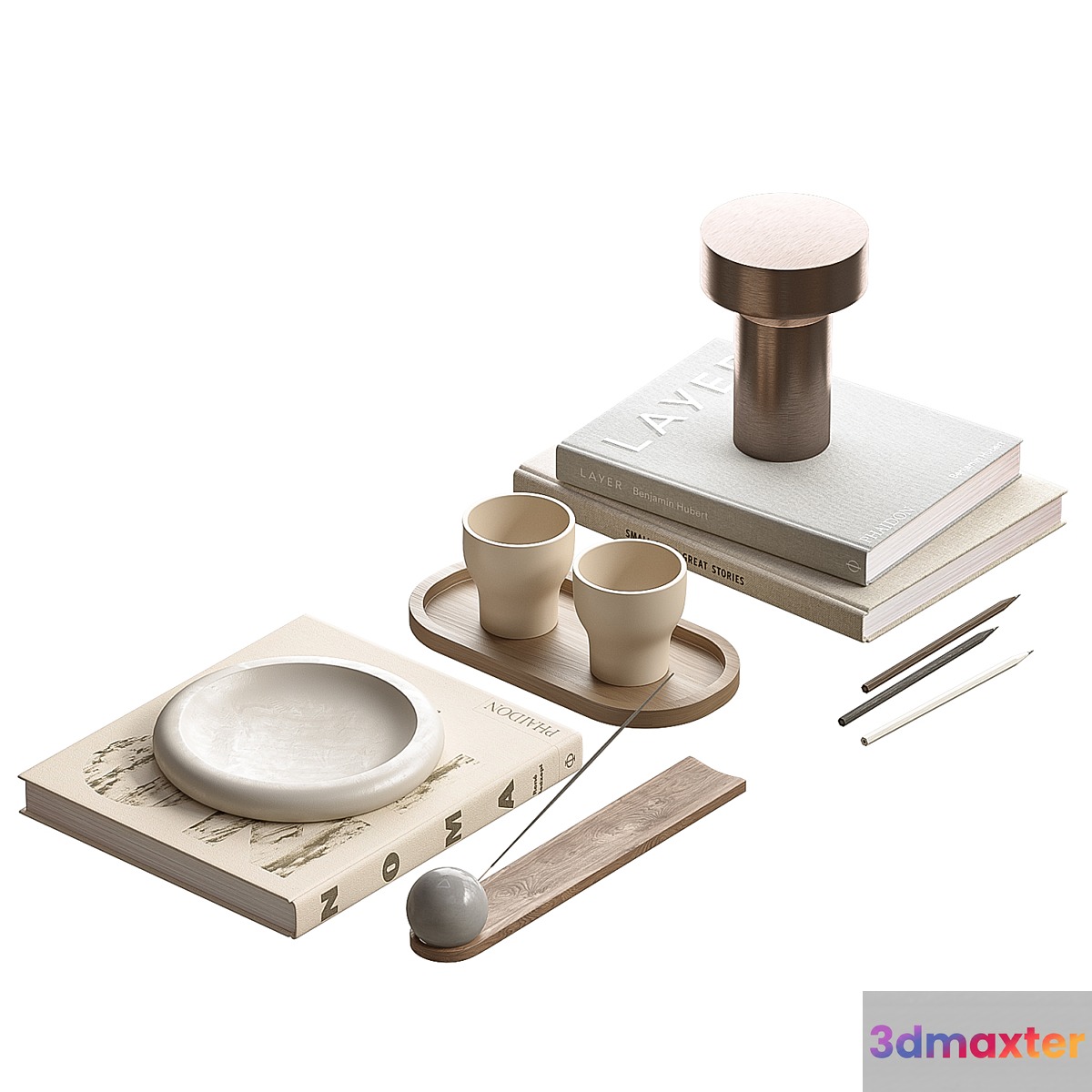 Decorative set 05 - No.3 3D Max