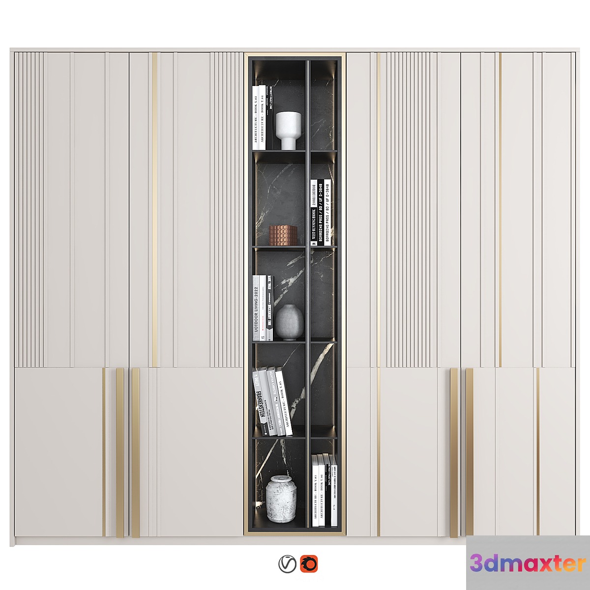 Furniture composition 81 3D Max