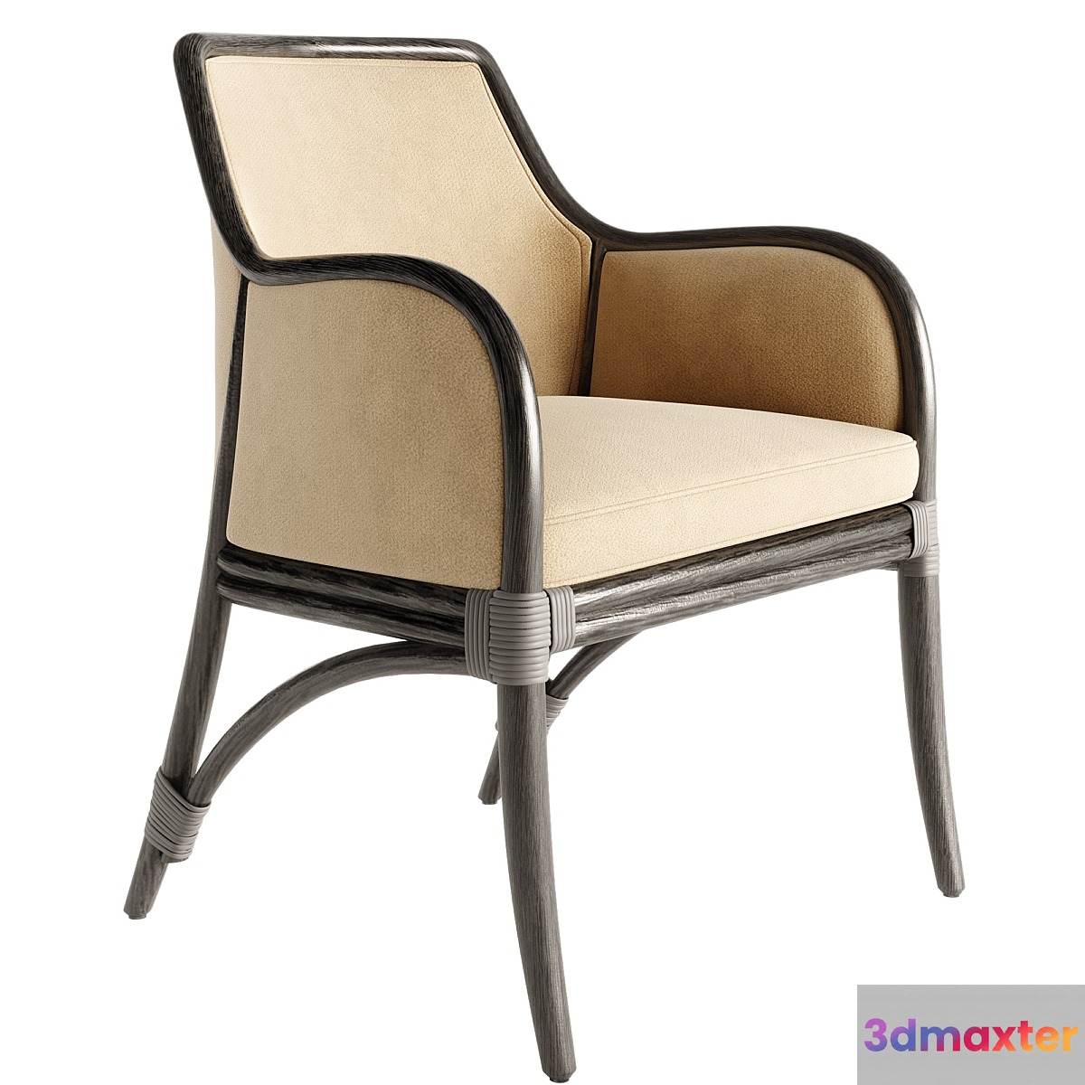 Lantana Armchair by McGuire Originals 3D Max