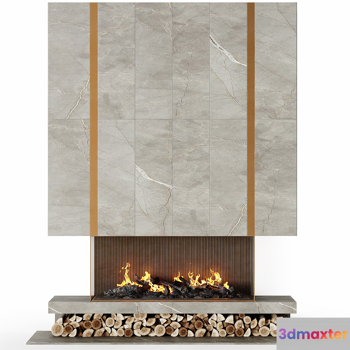 Fireplace modern 101 - No.2