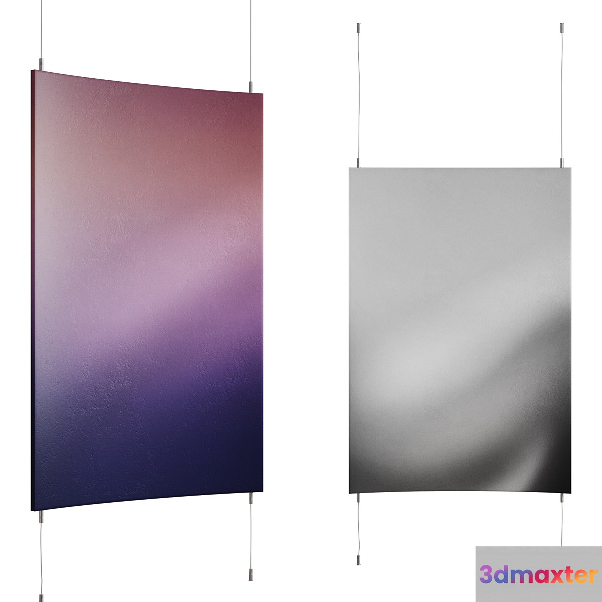 Arched panel ARC - No.2 3D Max