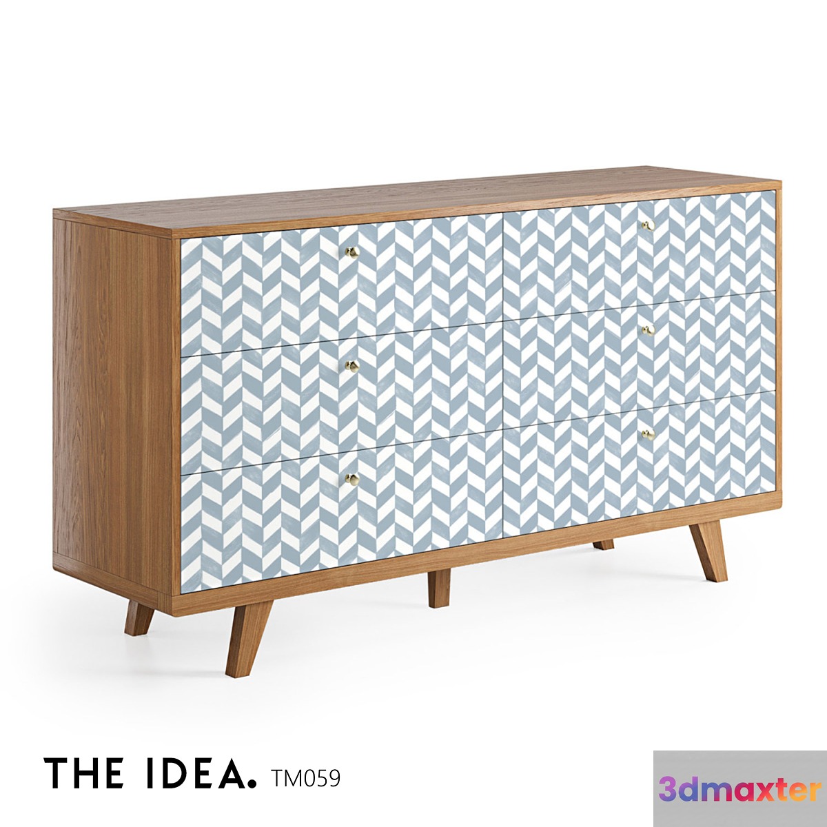 OM THE-IDEA chest of drawers THIMON 059 3D Max