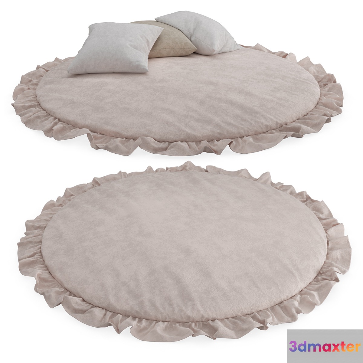 Pouffe - carpet Amari 3D Max