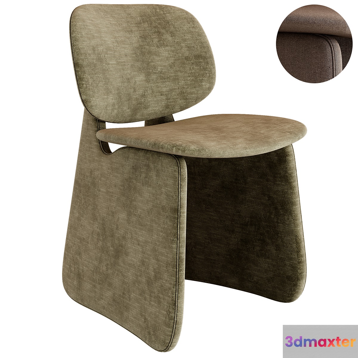 Meringue Chair 3D Max