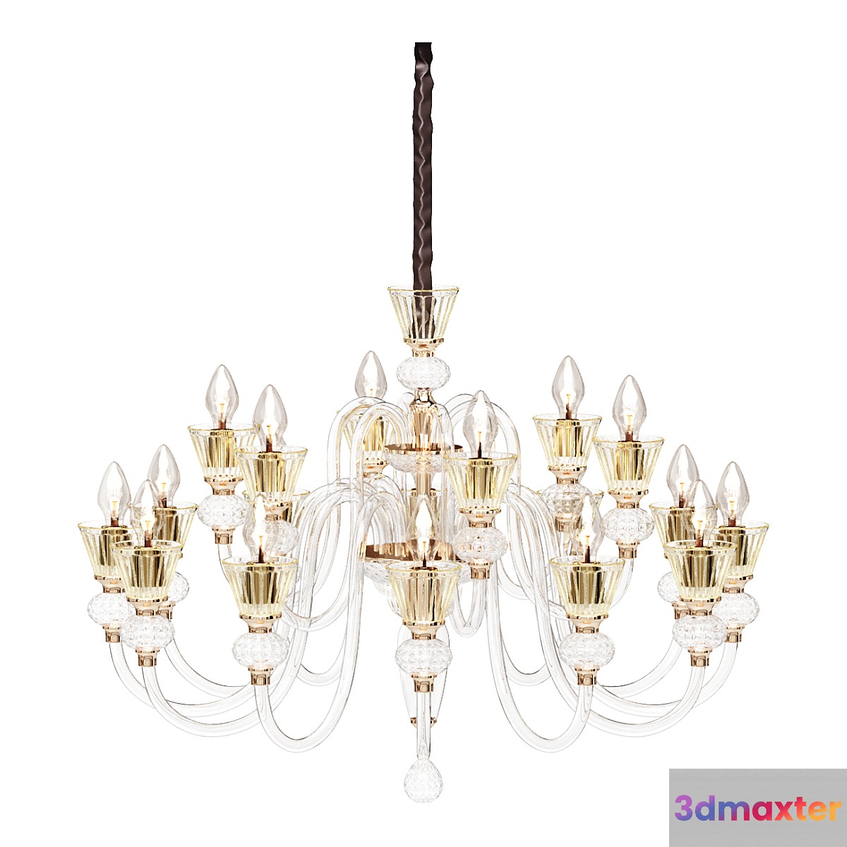 Chandelier Light Fixture 3D Max