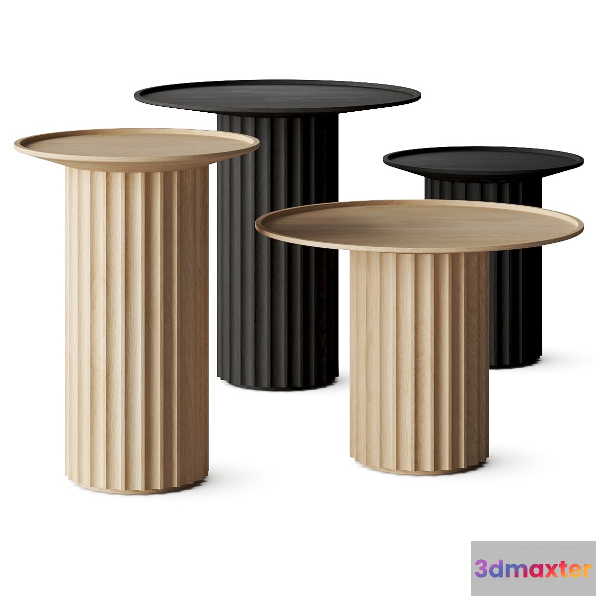 Dale Italia Capitello Coffee Tables 3D Max