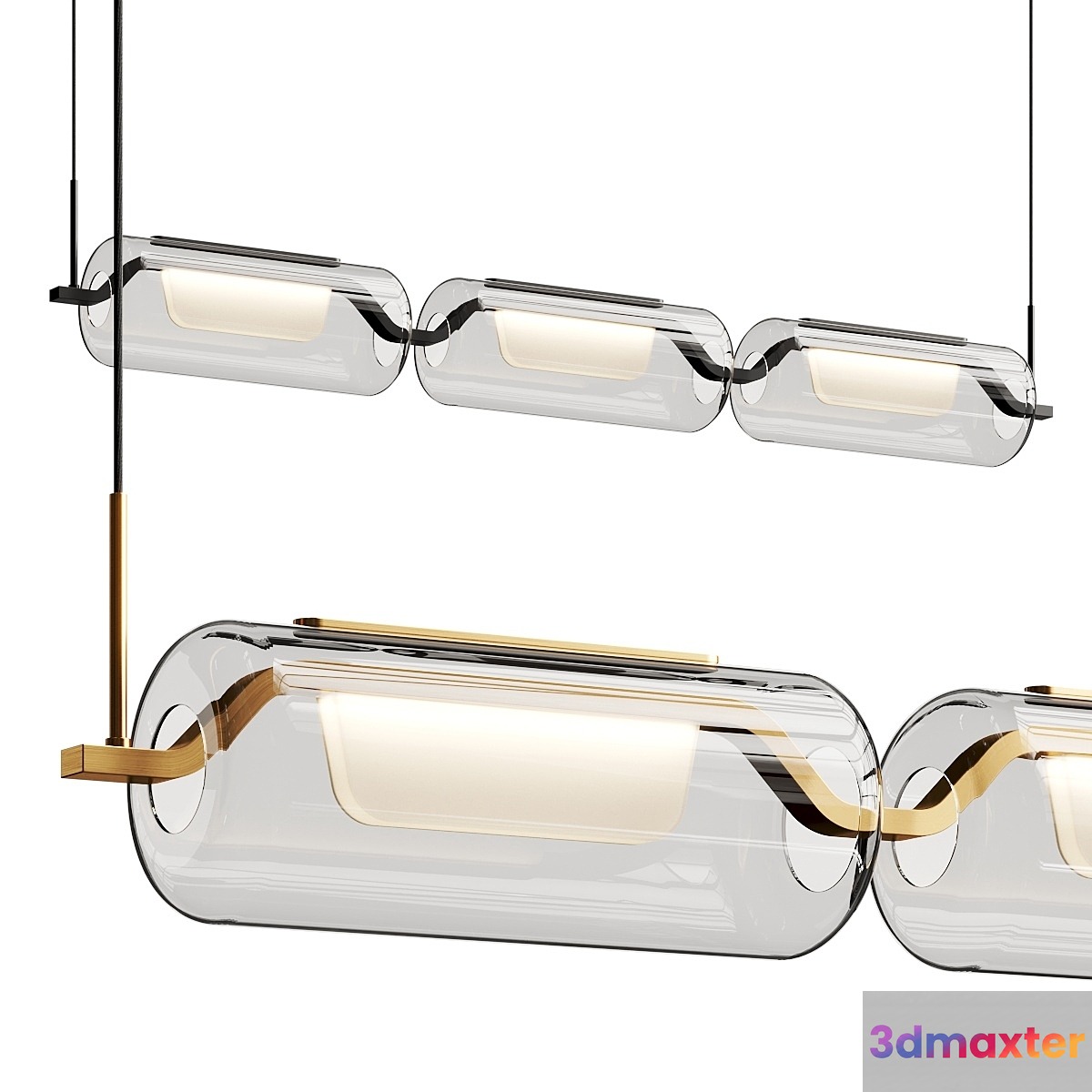 Kuzco Lighting Hilo Linear Pendant Lamp - No.2