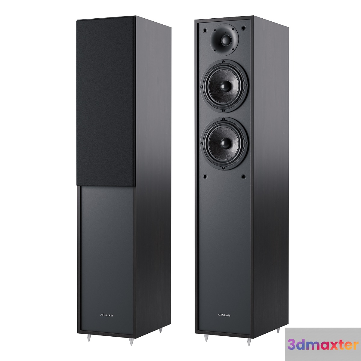 Floor acoustics Arslab Stereo Two 3D Max