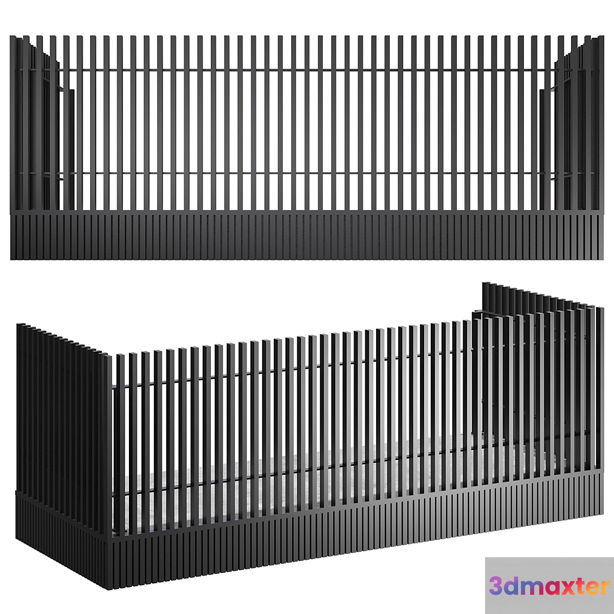 Railing 30 3D Max