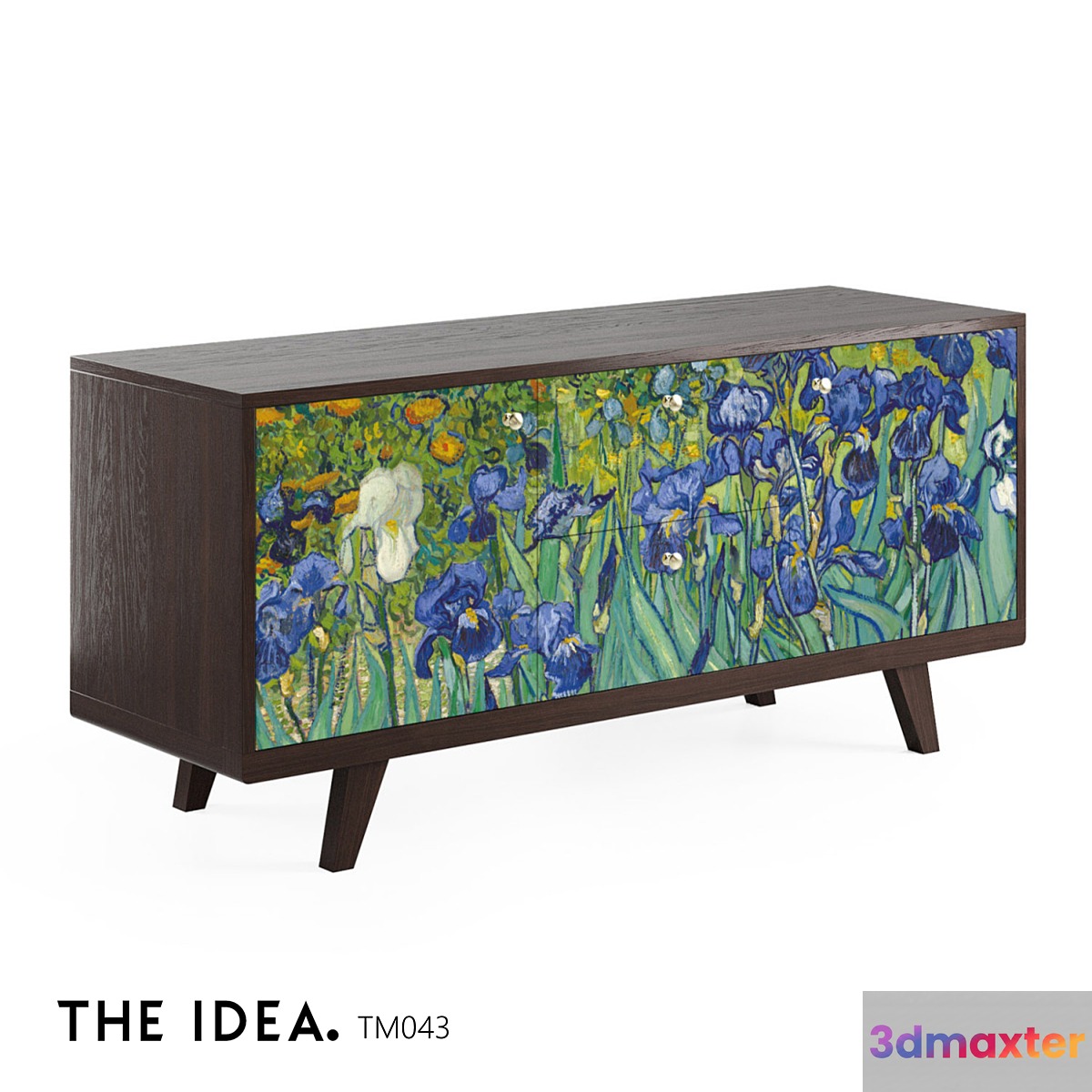 OM THE-IDEA TV stand THIMON 043 3D Max