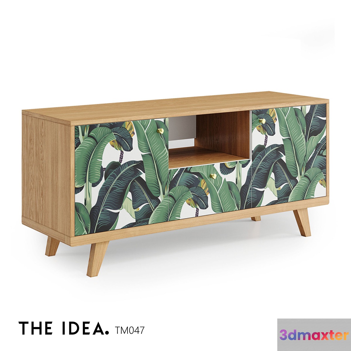 OM THE-IDEA TV stand THIMON 047 3D Max