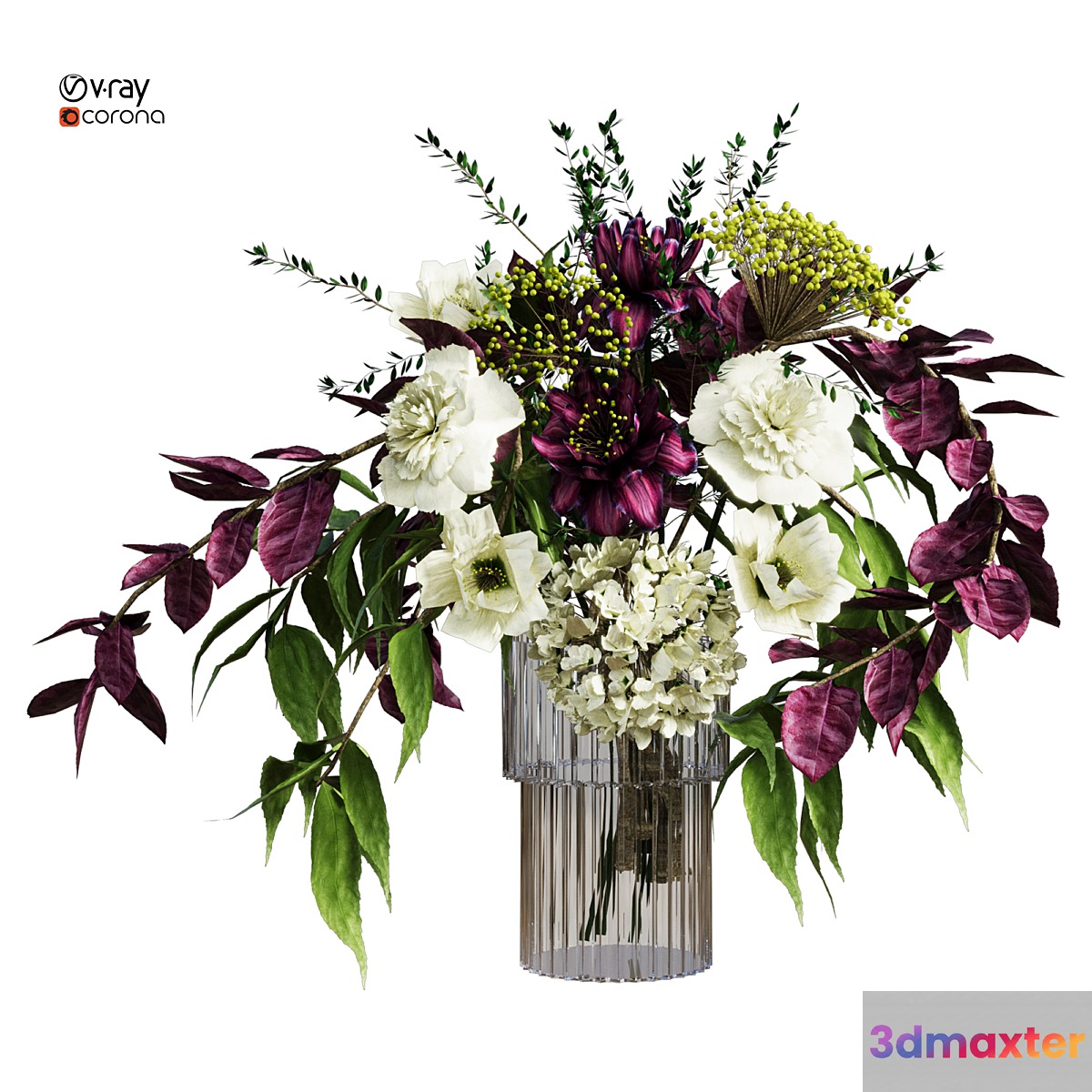 flower 87 3D Max