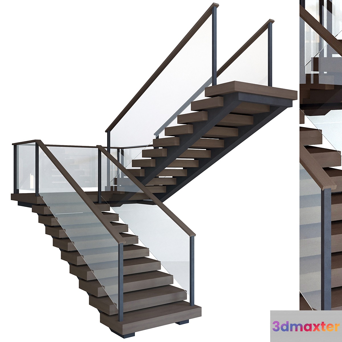 Staircase 008 3D Max