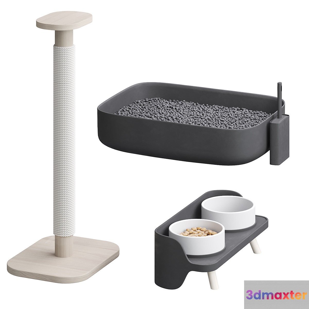 Accessories for cats - No.2 3D Max