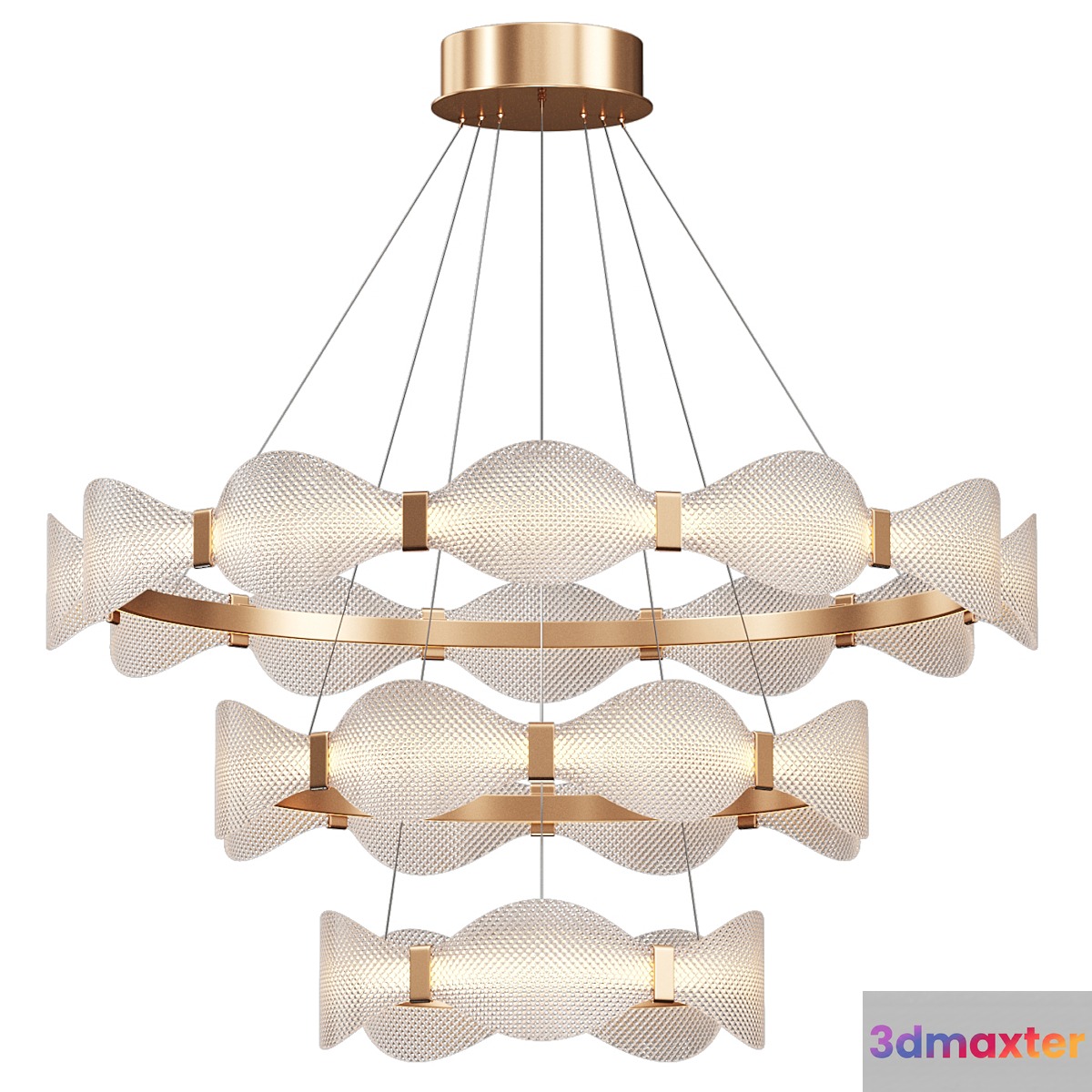 Chandelier BERTINA Lampatron 3D Max