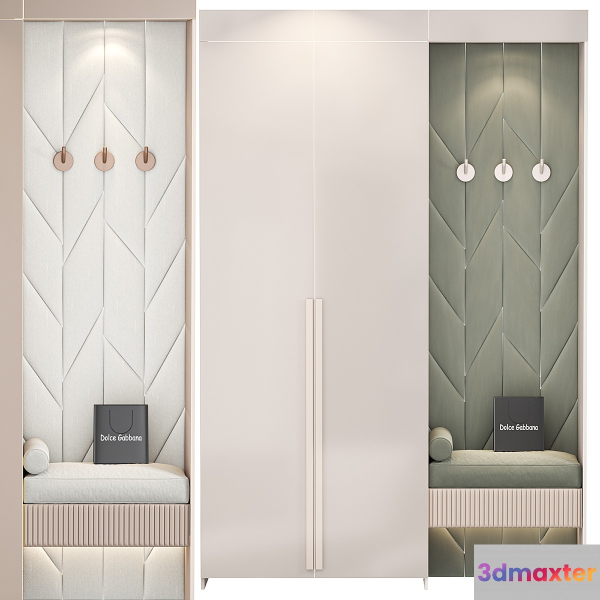 Hallway N02 3D Max