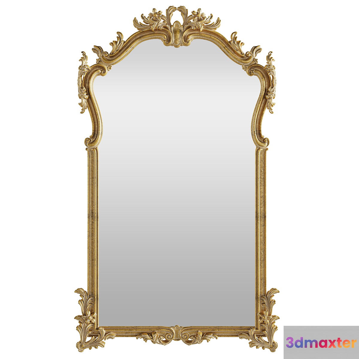 Roberto Giovannini ART. 1332 18th Century French Style Giltwood Classical Mirror Frame 3D Max