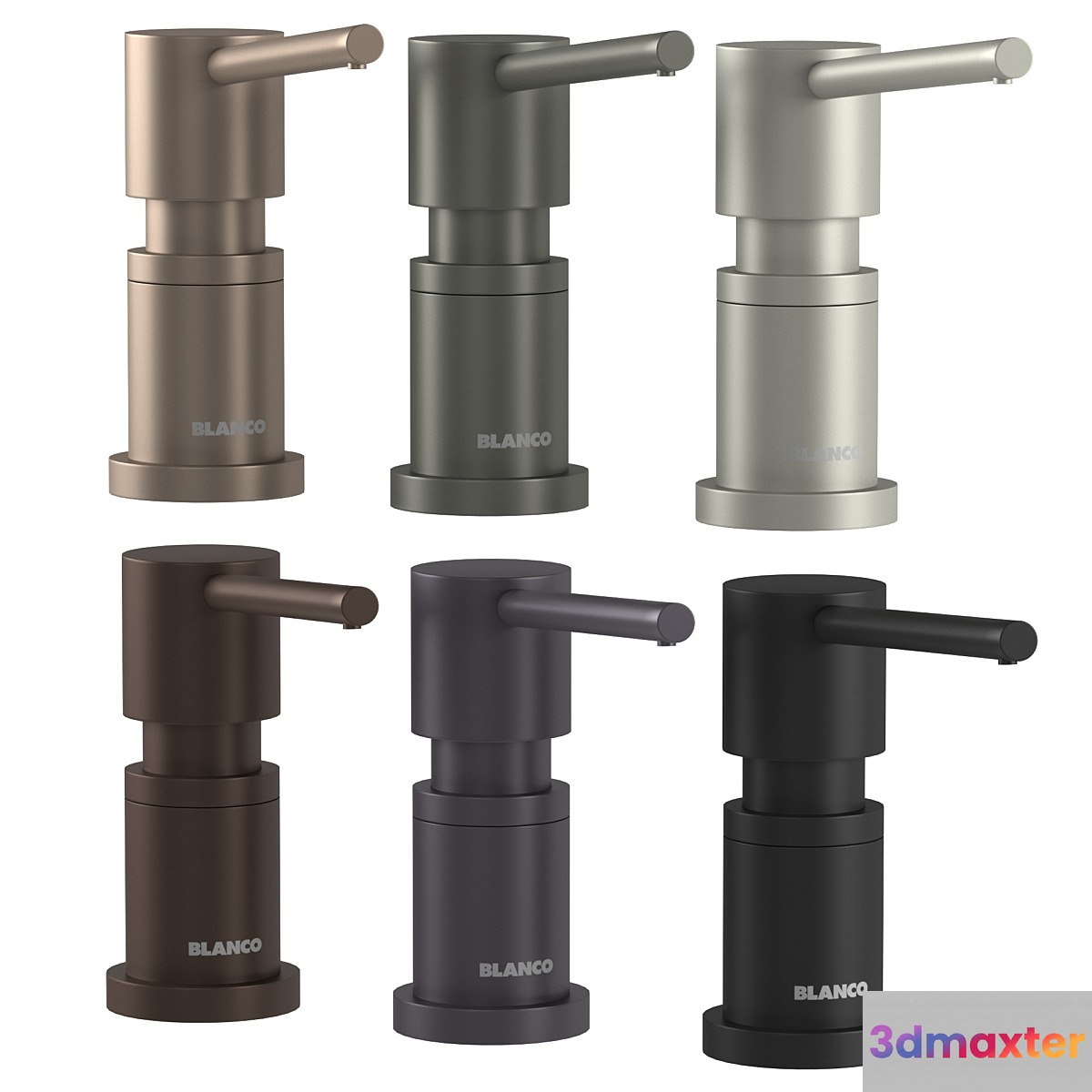 BLANCO Liquid soap dispenser 3D Max