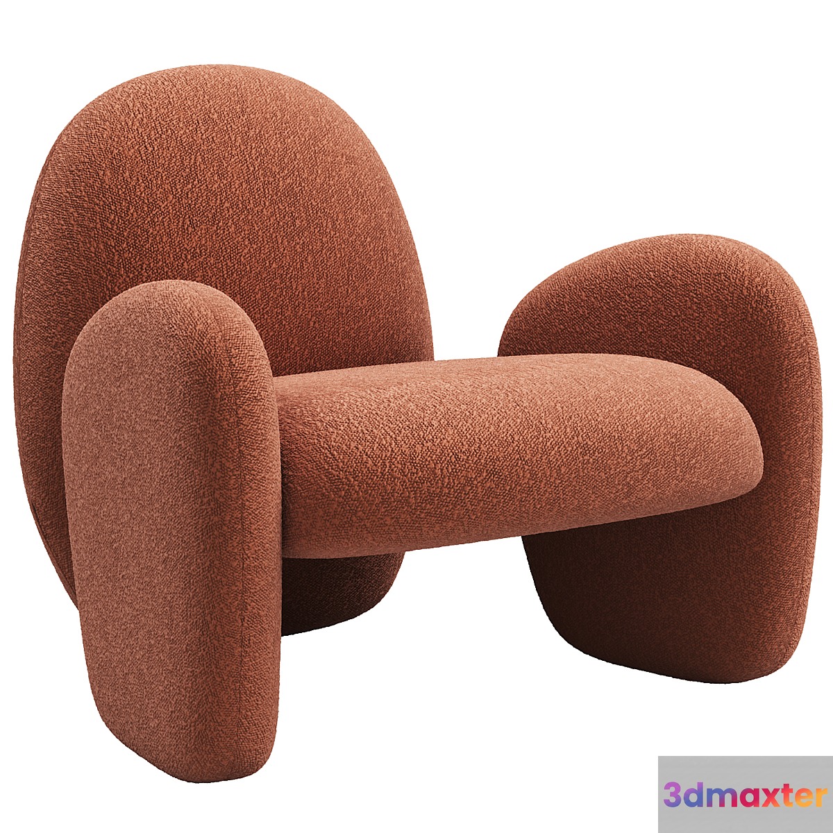 FULU Armchair _ Nobonobo - No.2 3D Max