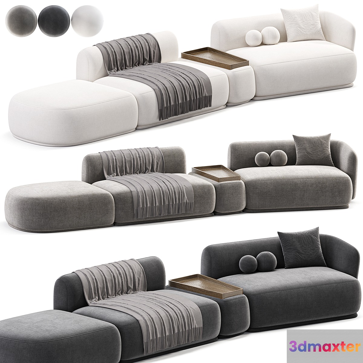 Name: Rene Sofa by Meridiani 02 - No.2