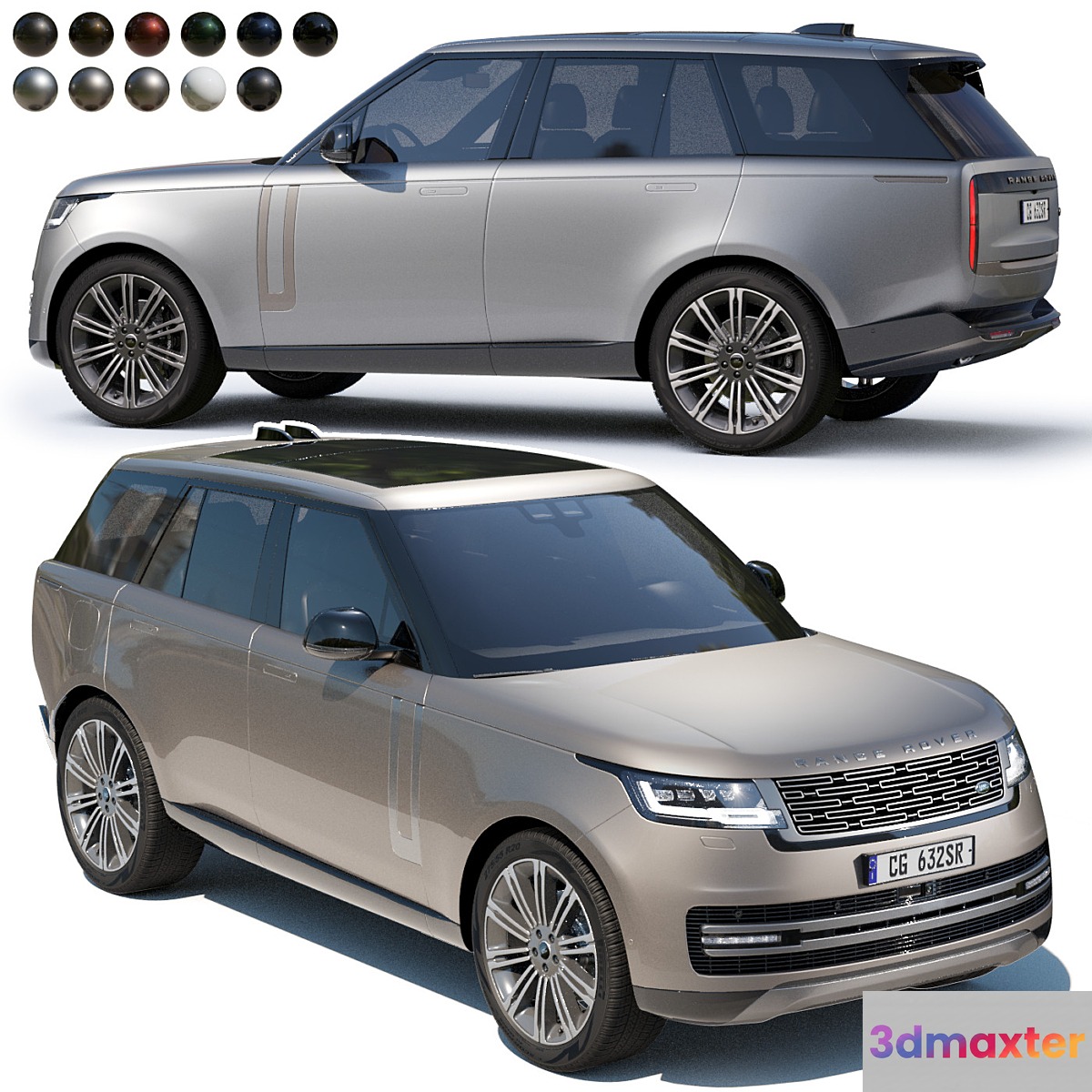 Range Rover 2023 3D Max