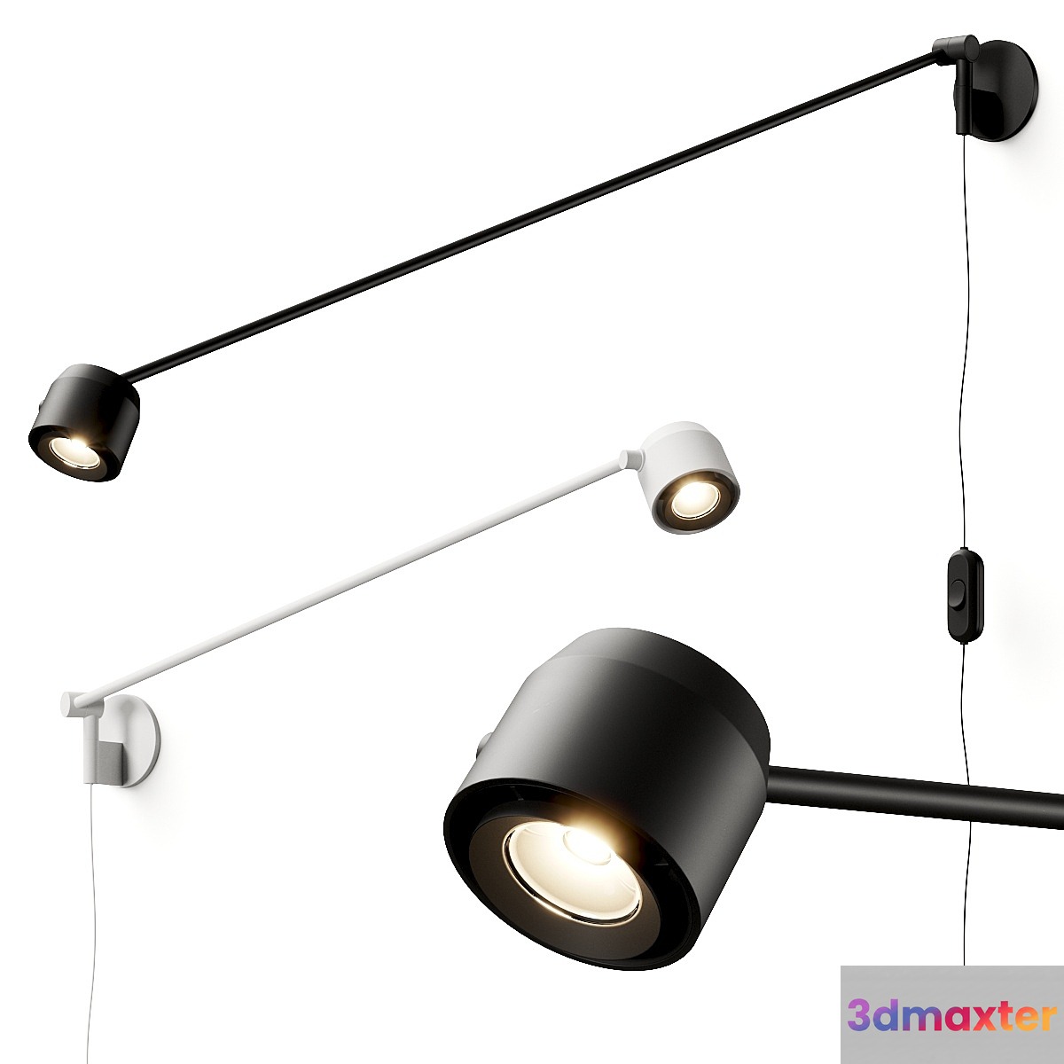 Wastberg W225 Ion Wall Lamp 3D Max