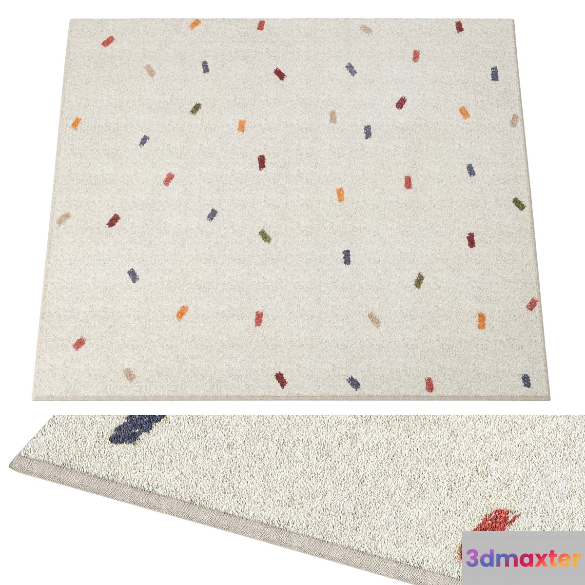 Epifania rug by Kave Home 3D Max