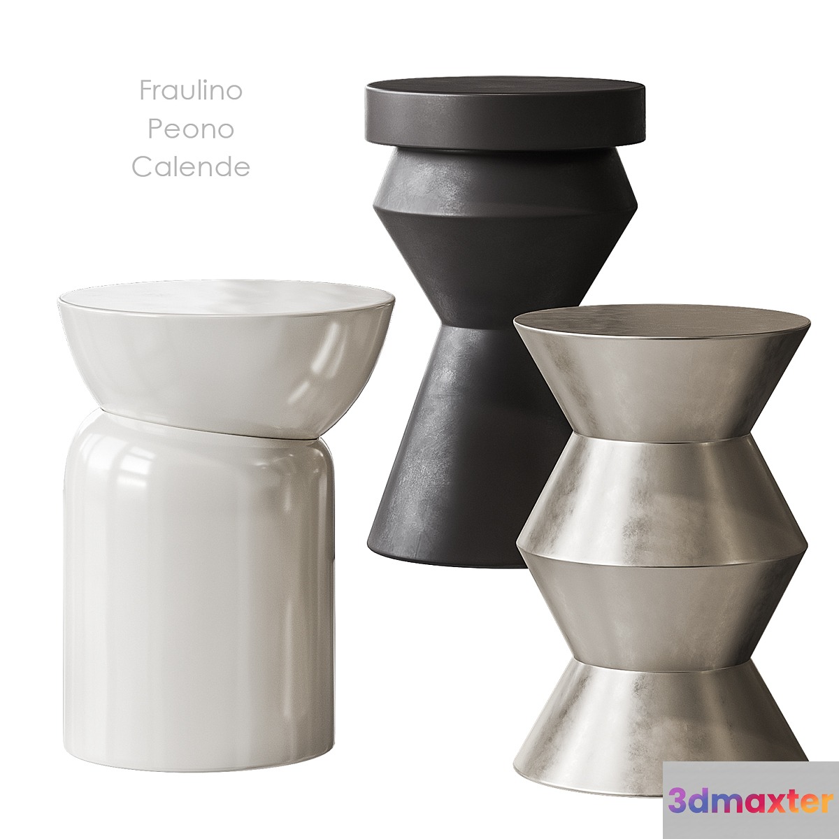 Fraulino Peono Calendes table La Redoute 3D Max