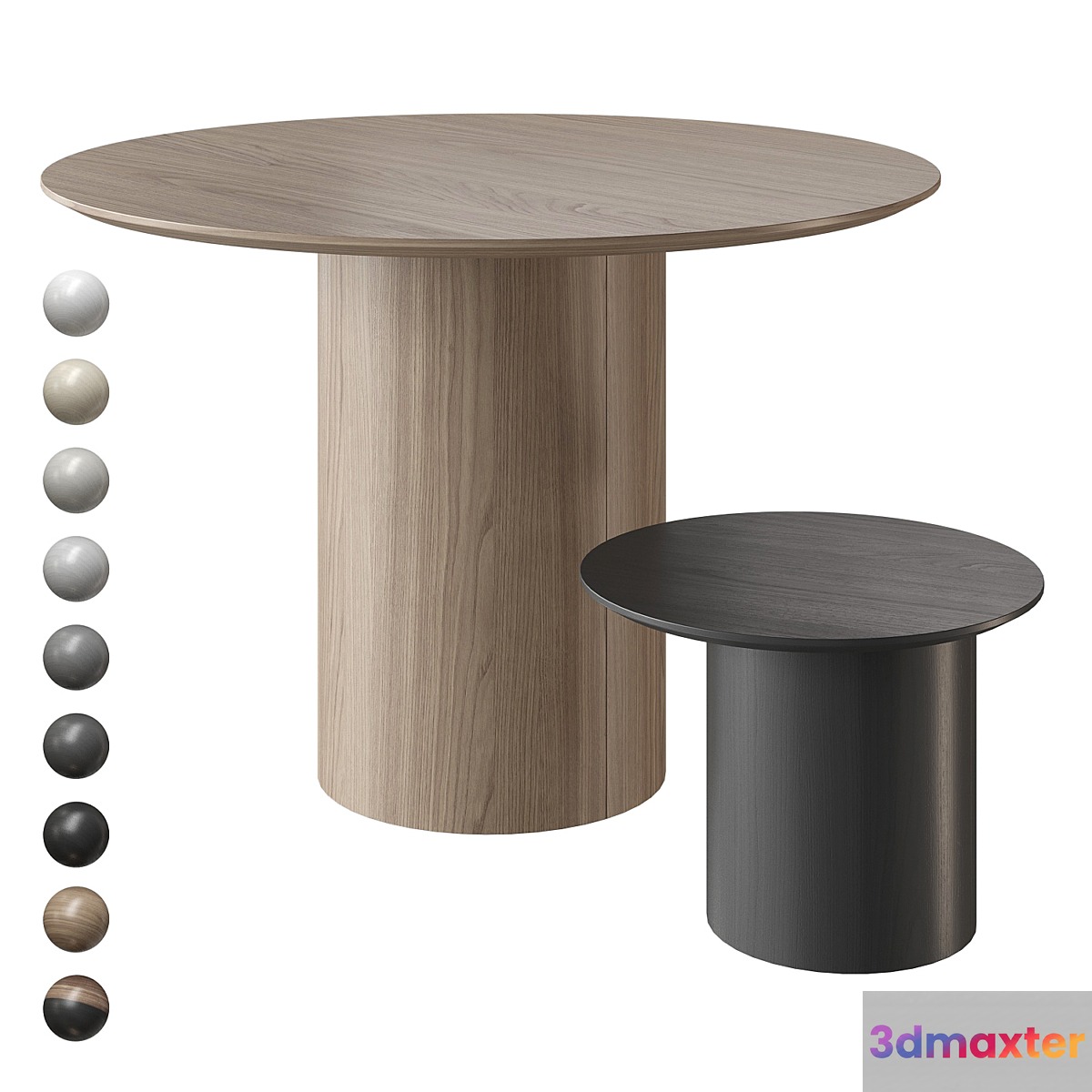 Table Ellipse Type 9 colors