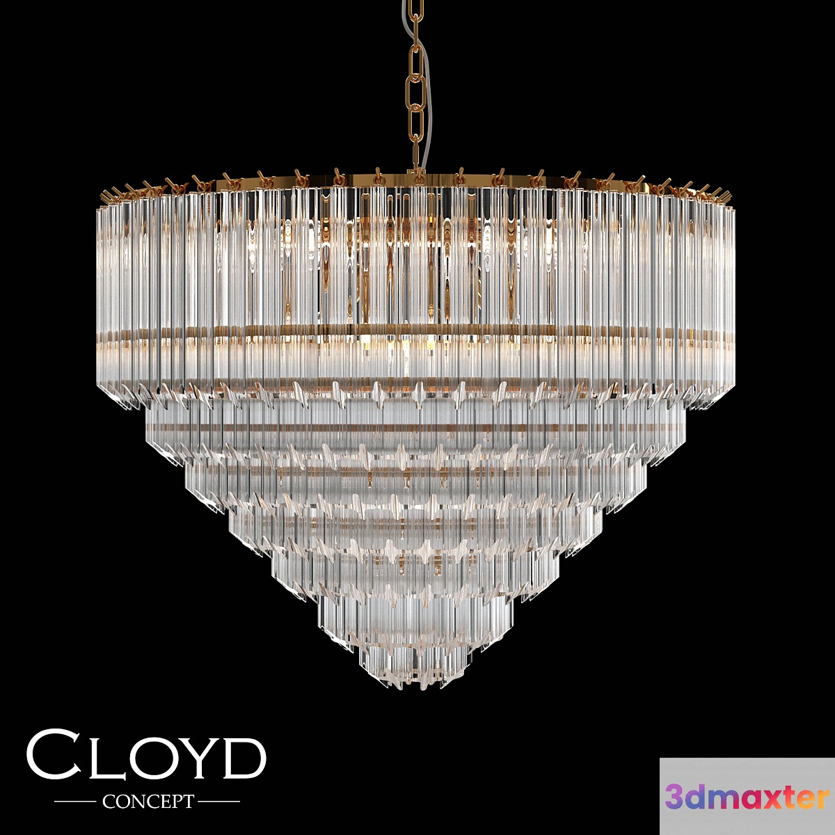 Chandelier Cloyd ORATORIA C12 (art.10309_10506) 3D Max