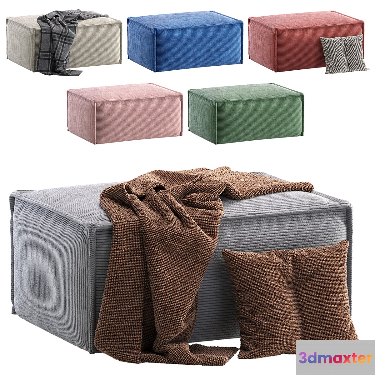Pouffe Blok by inmyroom.ru_пуф Блок 3D Max
