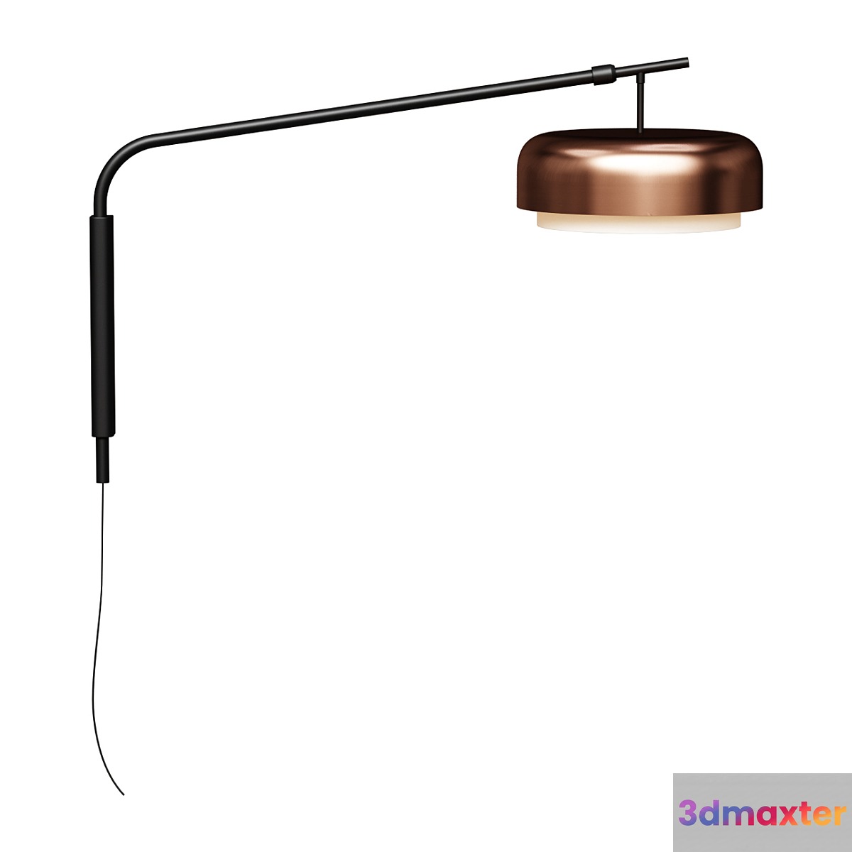 Sconce Lamp remote wall metal Clepsos - No.2 3D Max