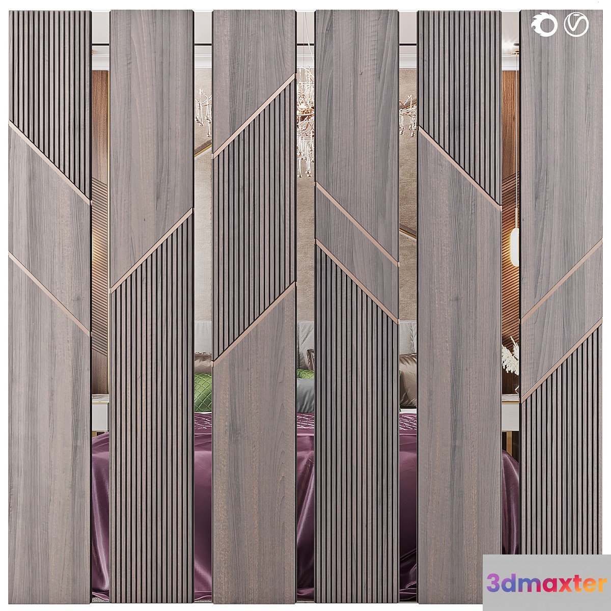 Decorative panel 94 3D Max