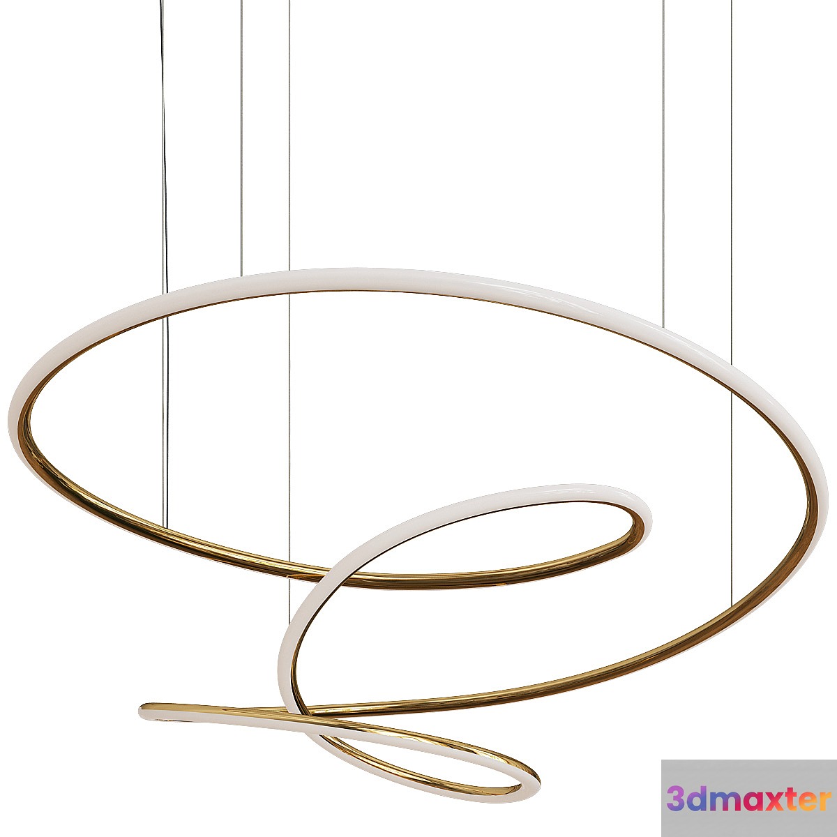 VISIONARY Spiral Pendant Light 3D Max