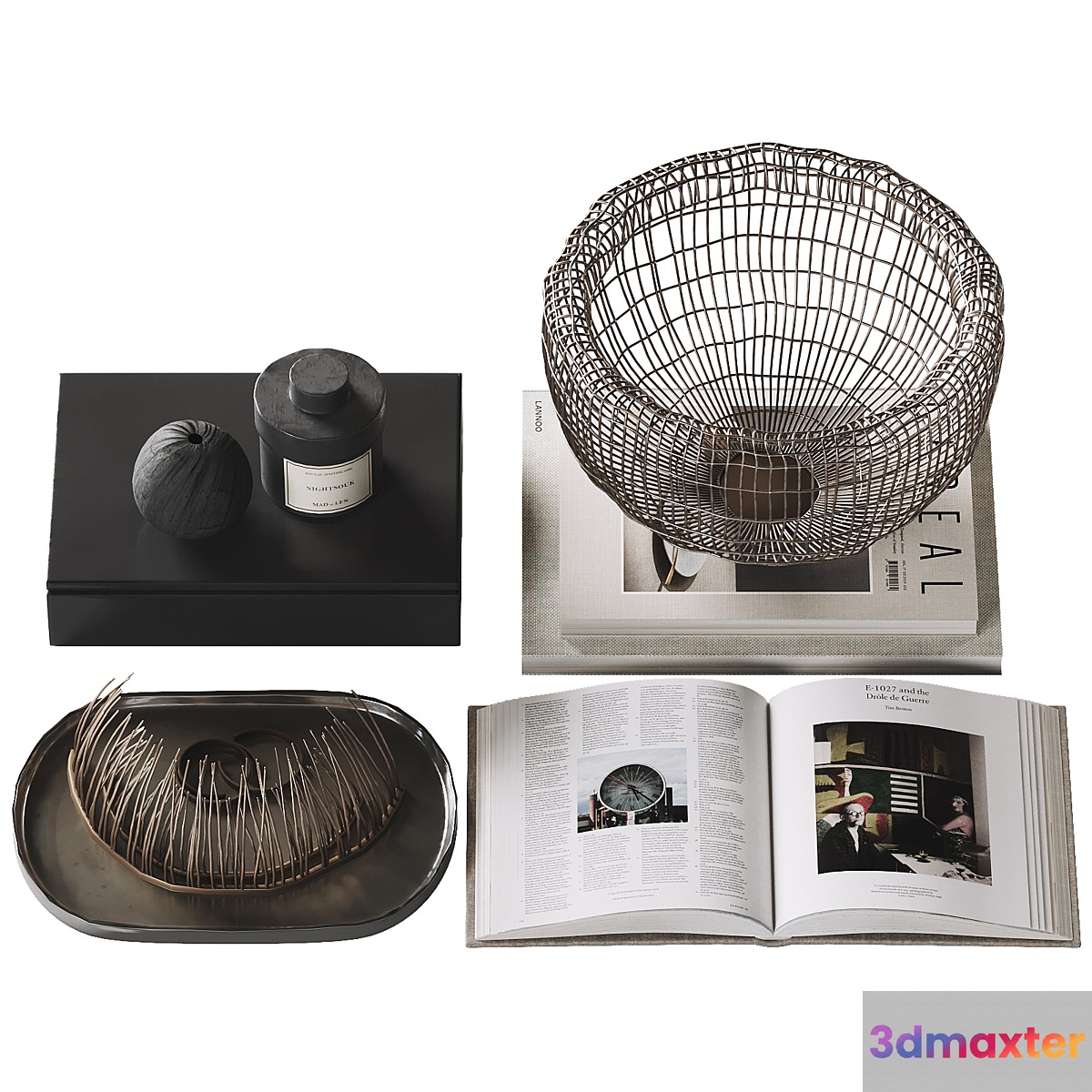 Decorative coffee table set 38 - No.2