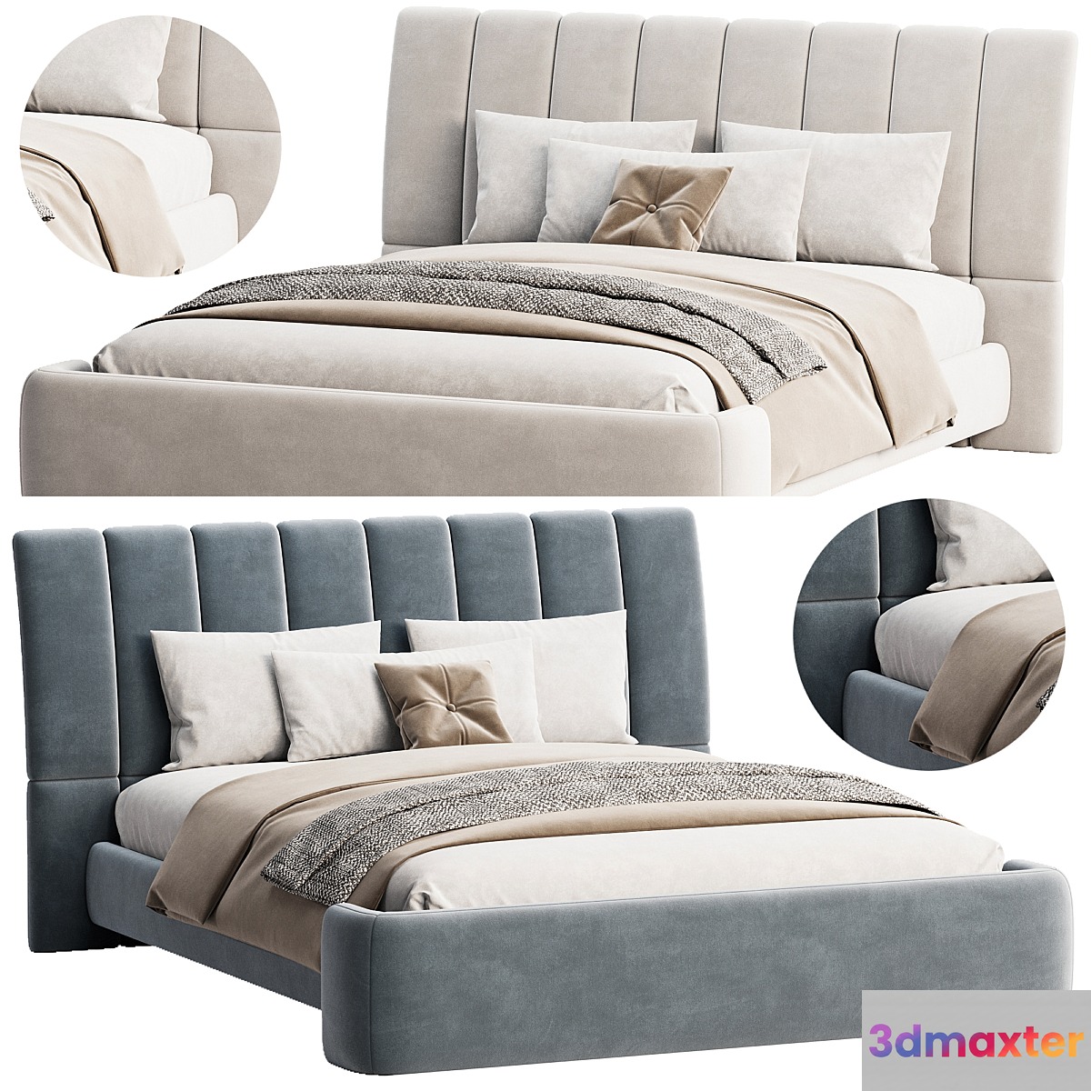 Natuzzi Italia BRIQ 3D Max