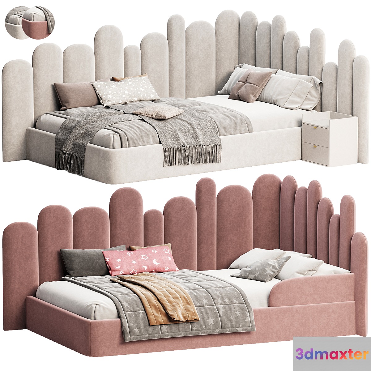 Bed Vita by livemaster - No.2 3D Max