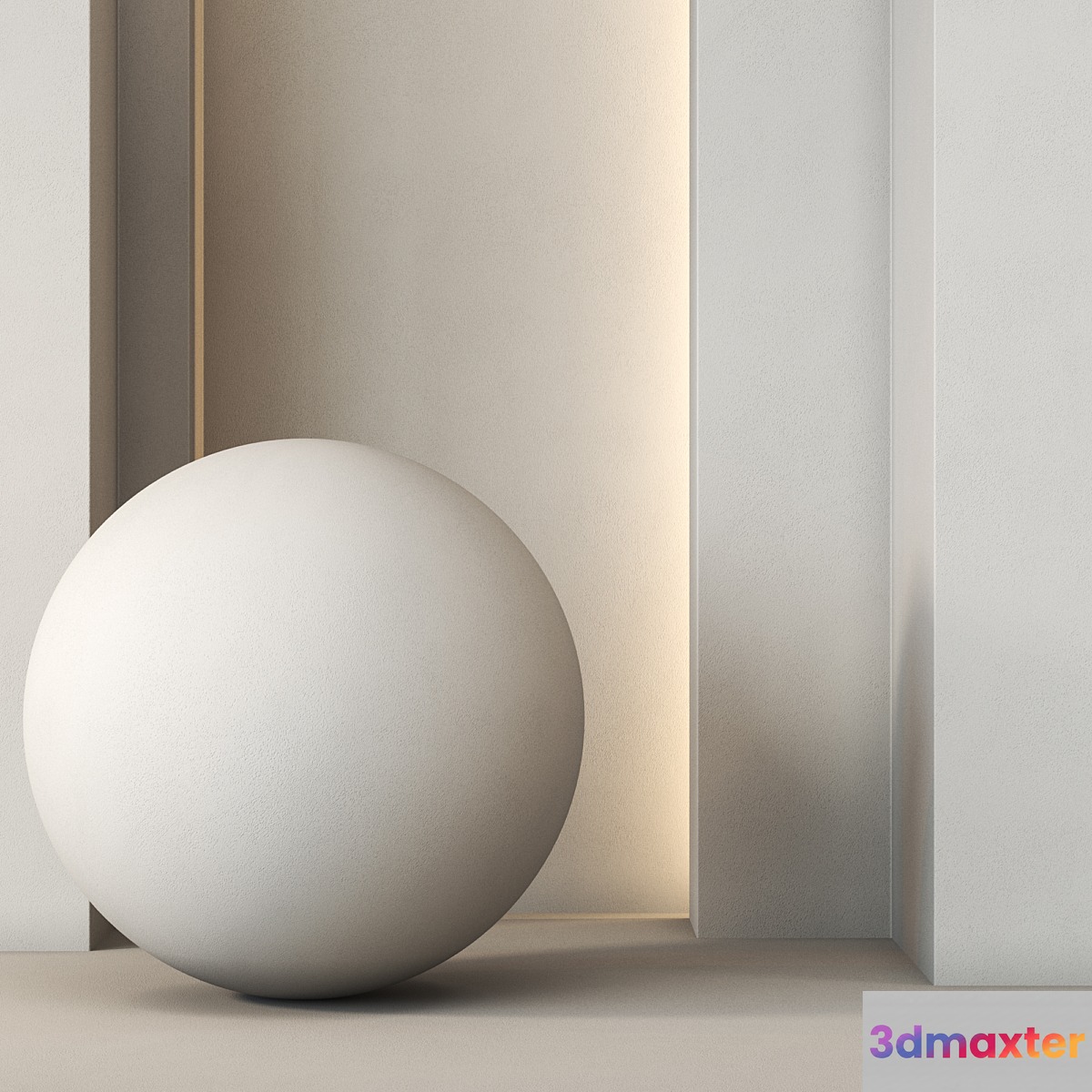 16 Million Color Plaster Micro Details - Seamless 4K 3D Max