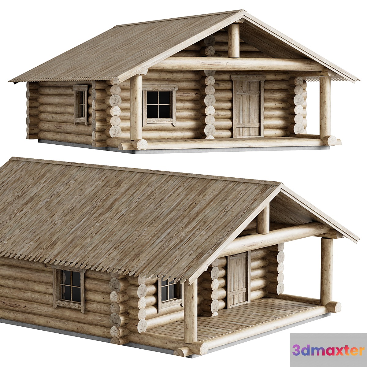 log house - No.2 3D Max
