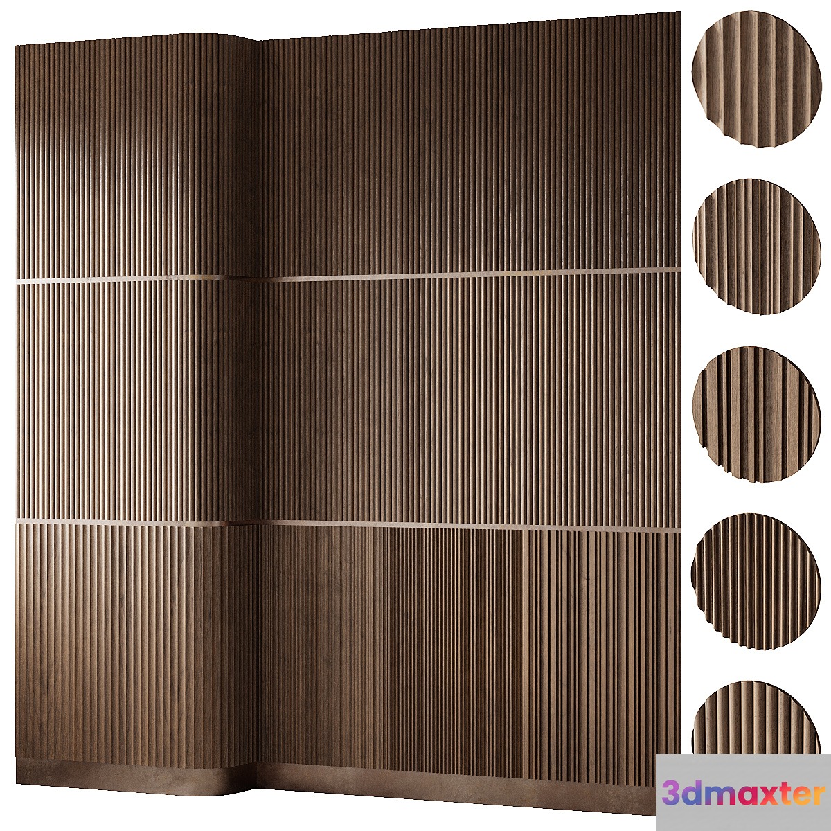 Wood panels 2 3D Max